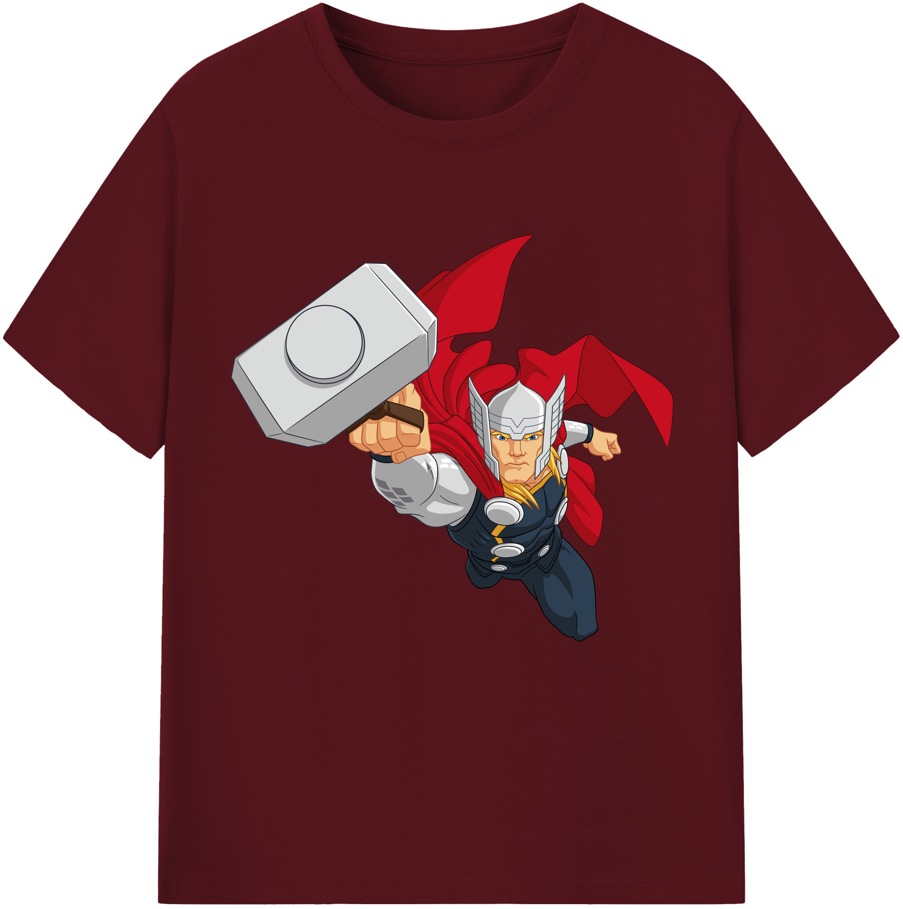 （画像用） アベンジャーズ The Avengers 綿100％半袖Tシャツ（フロントプリント）